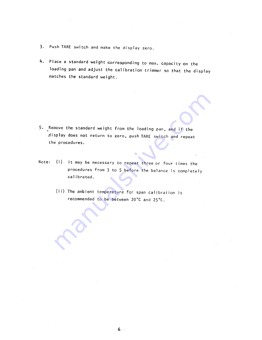 A&D EX-20KA Instruction Manual Download Page 8