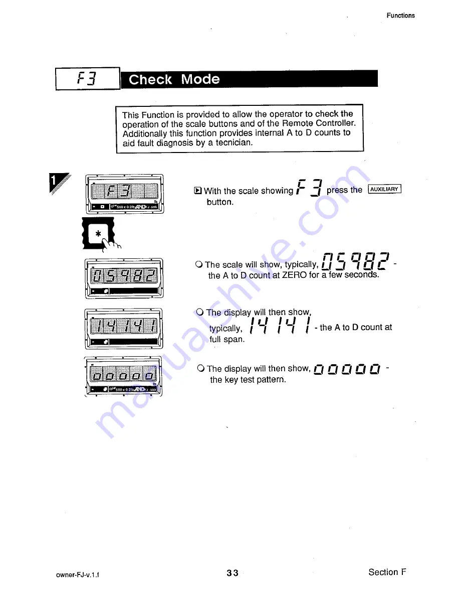 A&D FJ-K200 Instruction Manual Download Page 35