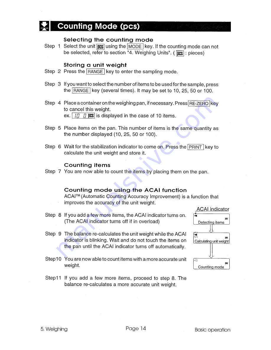 A&D GR-120 Instruction Manual Download Page 15