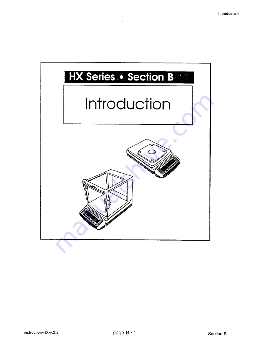 A&D HX-100 Instruction Manual Download Page 21