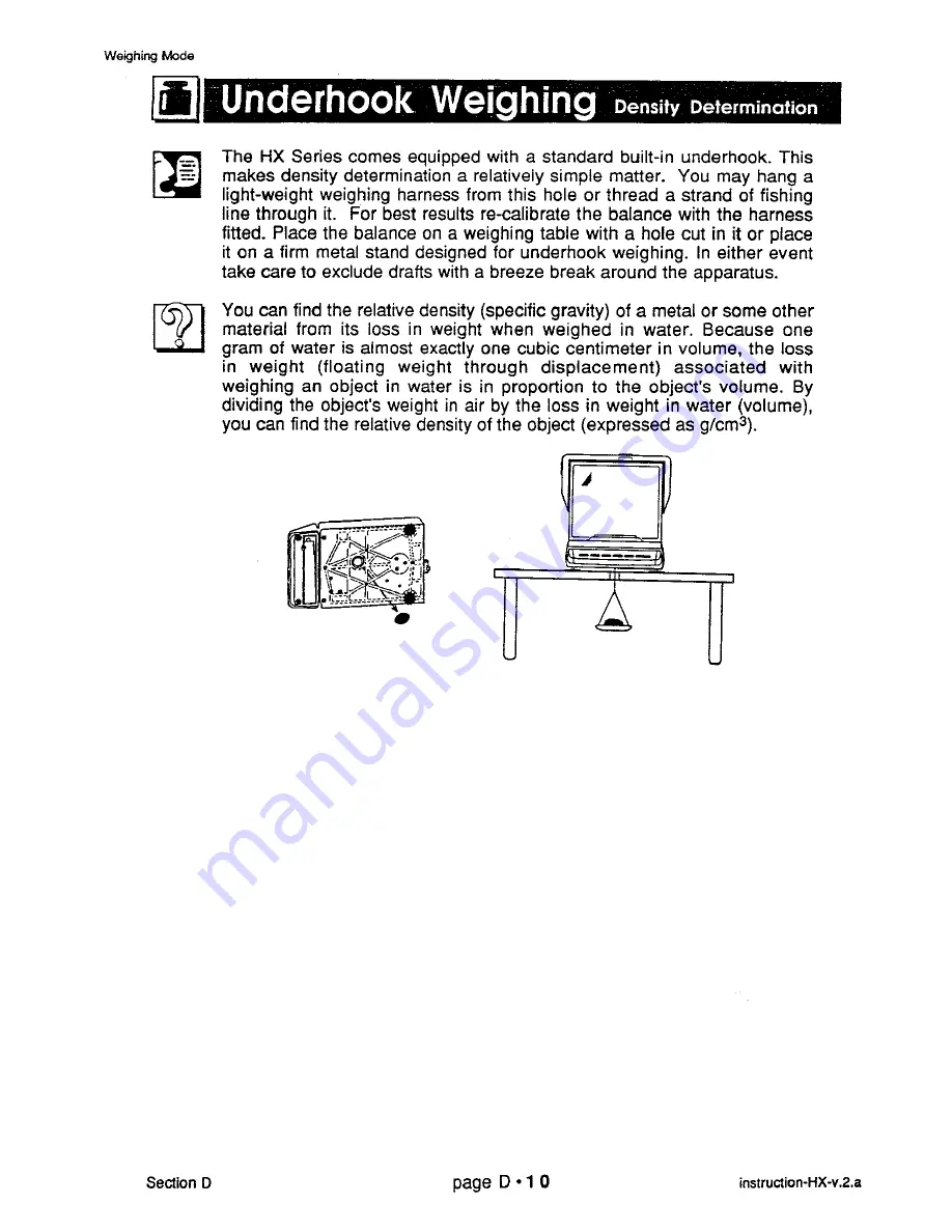 A&D HX-100 Instruction Manual Download Page 53