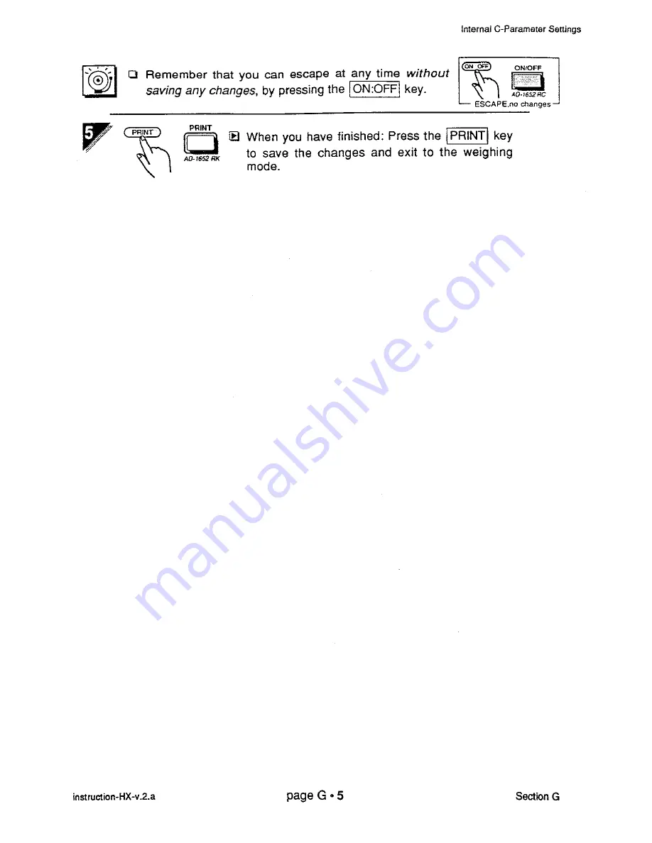 A&D HX-100 Instruction Manual Download Page 71