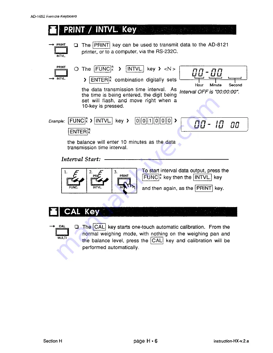 A&D HX-100 Instruction Manual Download Page 88