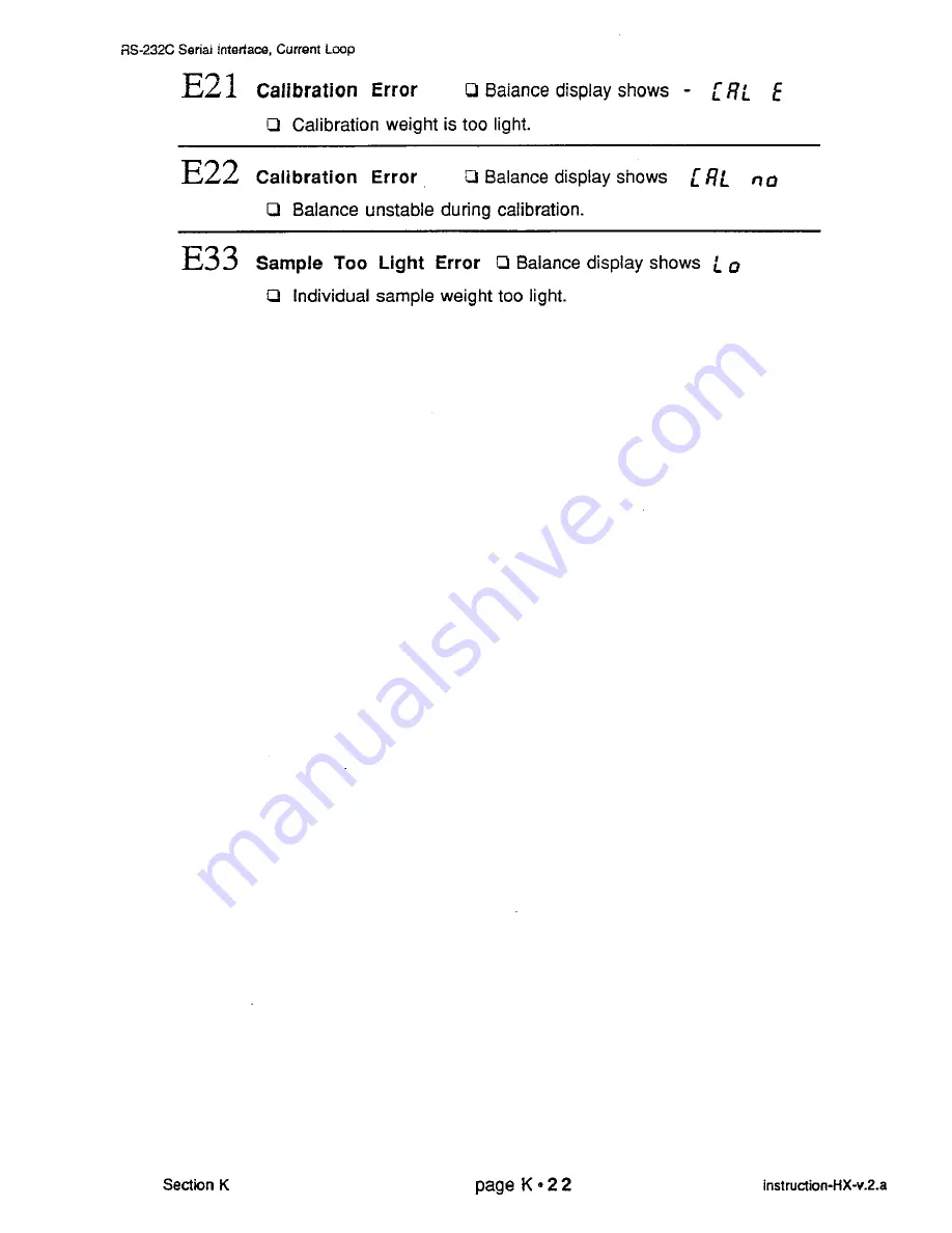 A&D HX-100 Instruction Manual Download Page 121