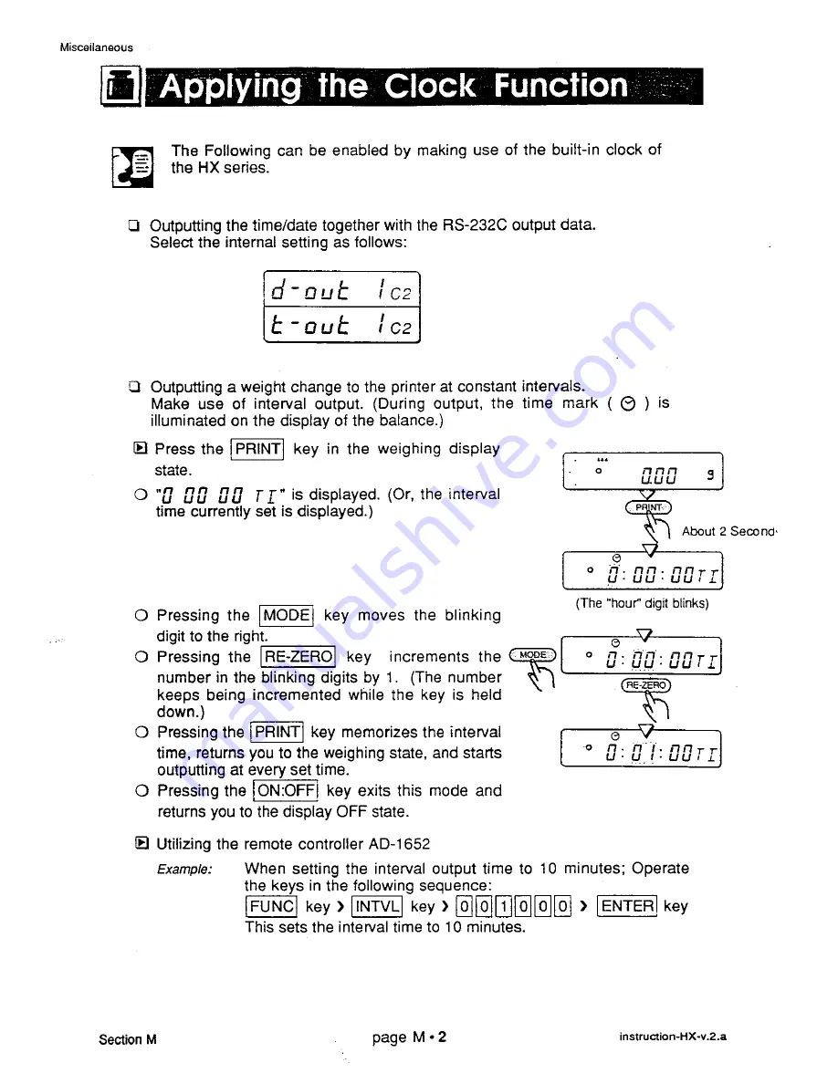 A&D HX-100 Instruction Manual Download Page 137