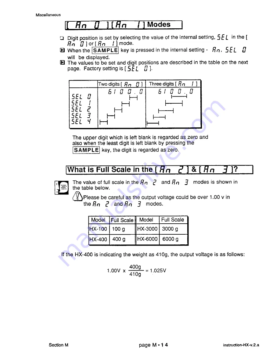 A&D HX-100 Instruction Manual Download Page 149