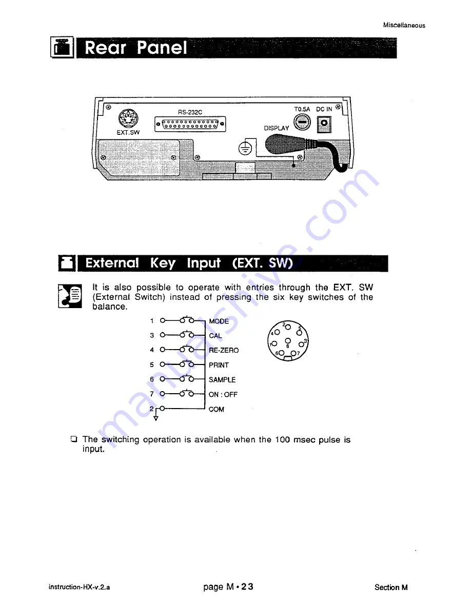 A&D HX-100 Instruction Manual Download Page 158