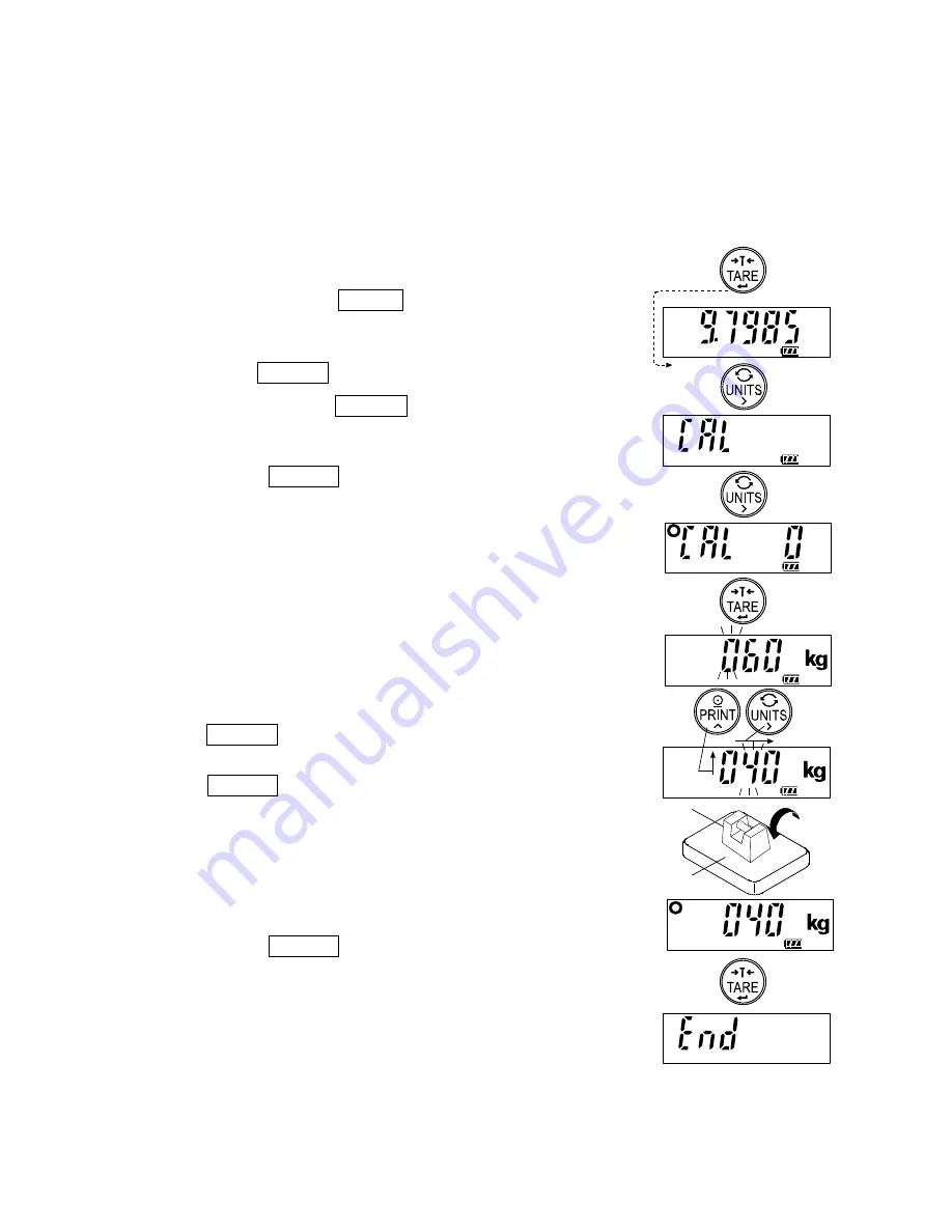 A&D SC-150KAL Instruction Manual Download Page 20