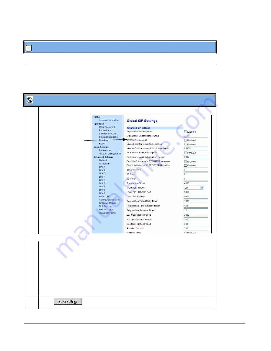 Aastra 6700i Series Administrator'S Manual Download Page 485