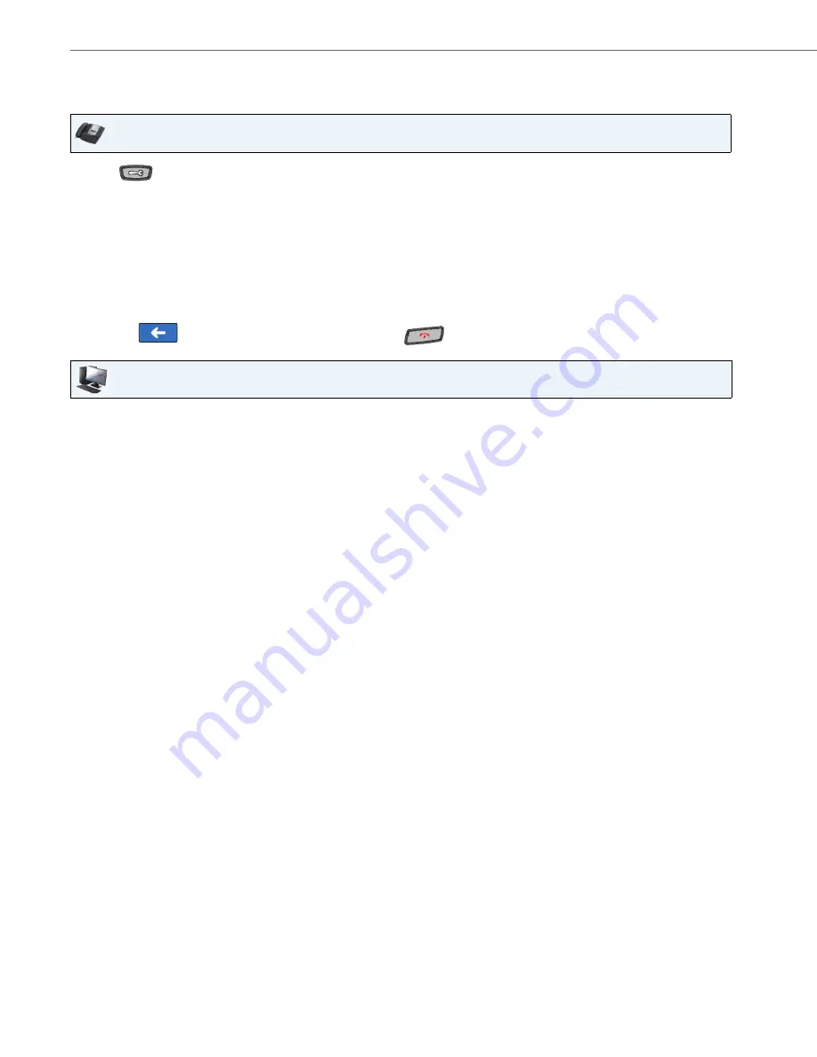 Aastra Clearspan 6739i User Manual Download Page 124