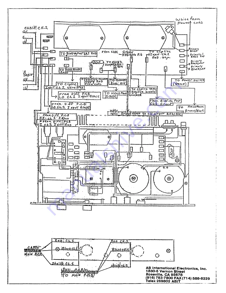 AB Amps 105 Service Information Download Page 7