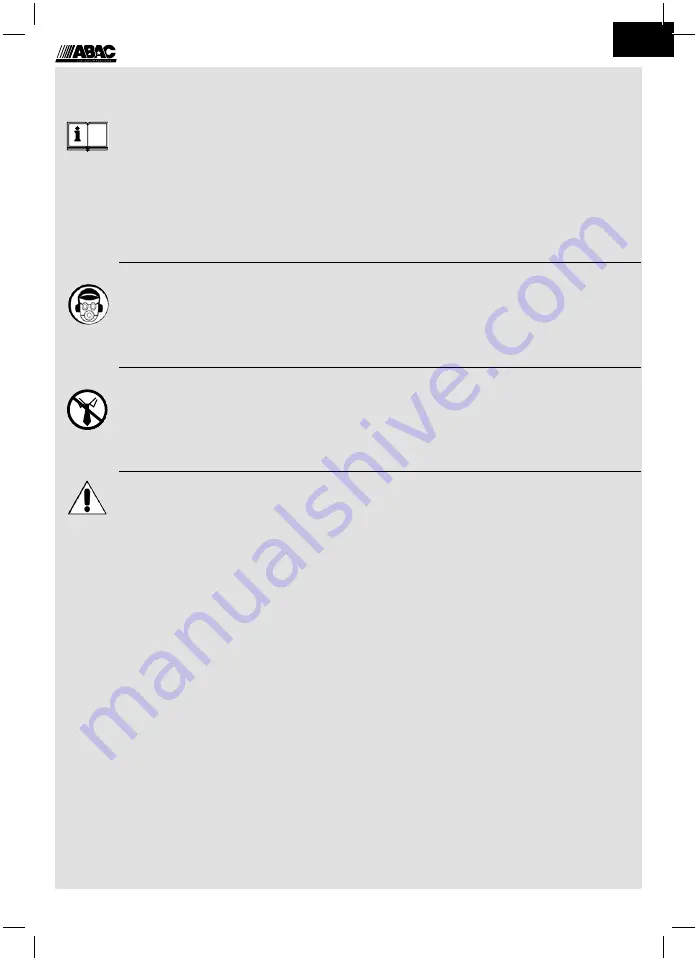 ABAC 8973005956 Instructions For Use Manual Download Page 11