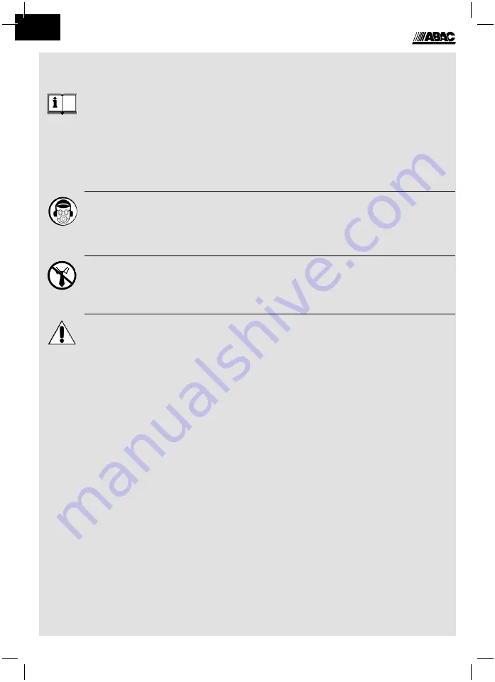 ABAC 8973005956 Instructions For Use Manual Download Page 44