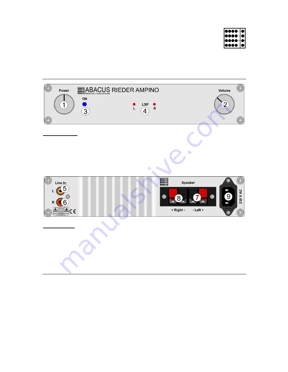 ABACUS Ampino Operating Manual Download Page 2