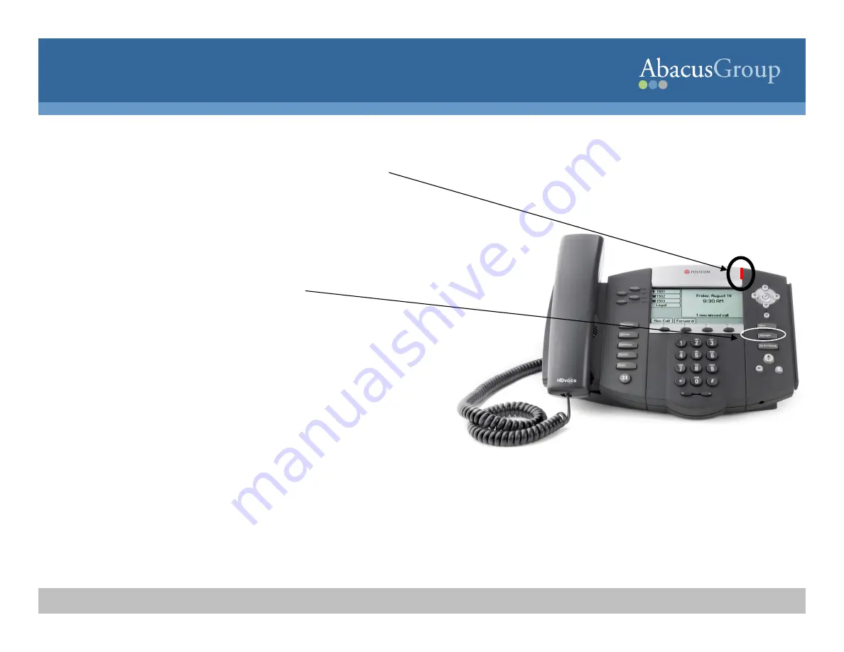 ABACUS Polycom IP550 Manual Download Page 12