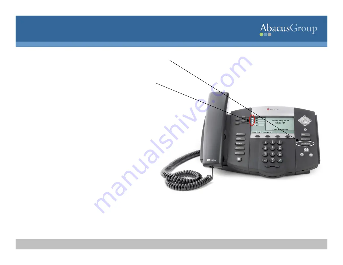 ABACUS Polycom IP550 Скачать руководство пользователя страница 13