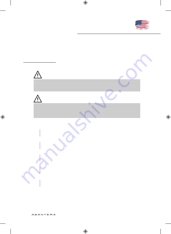 ABANTERA Neo GreenWashing User Manual Download Page 18