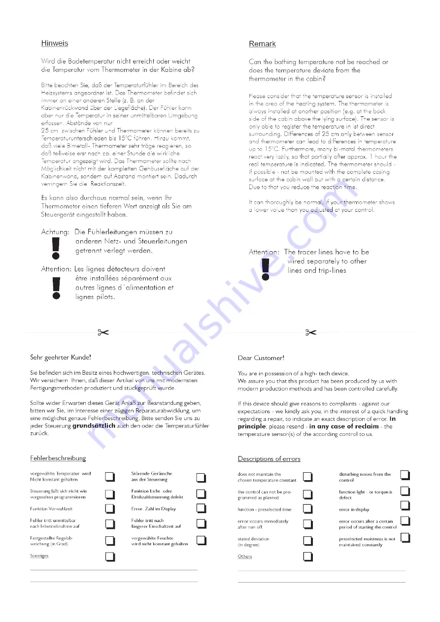 ABATEC A1 Installation And Operation Instructions Manual Download Page 5