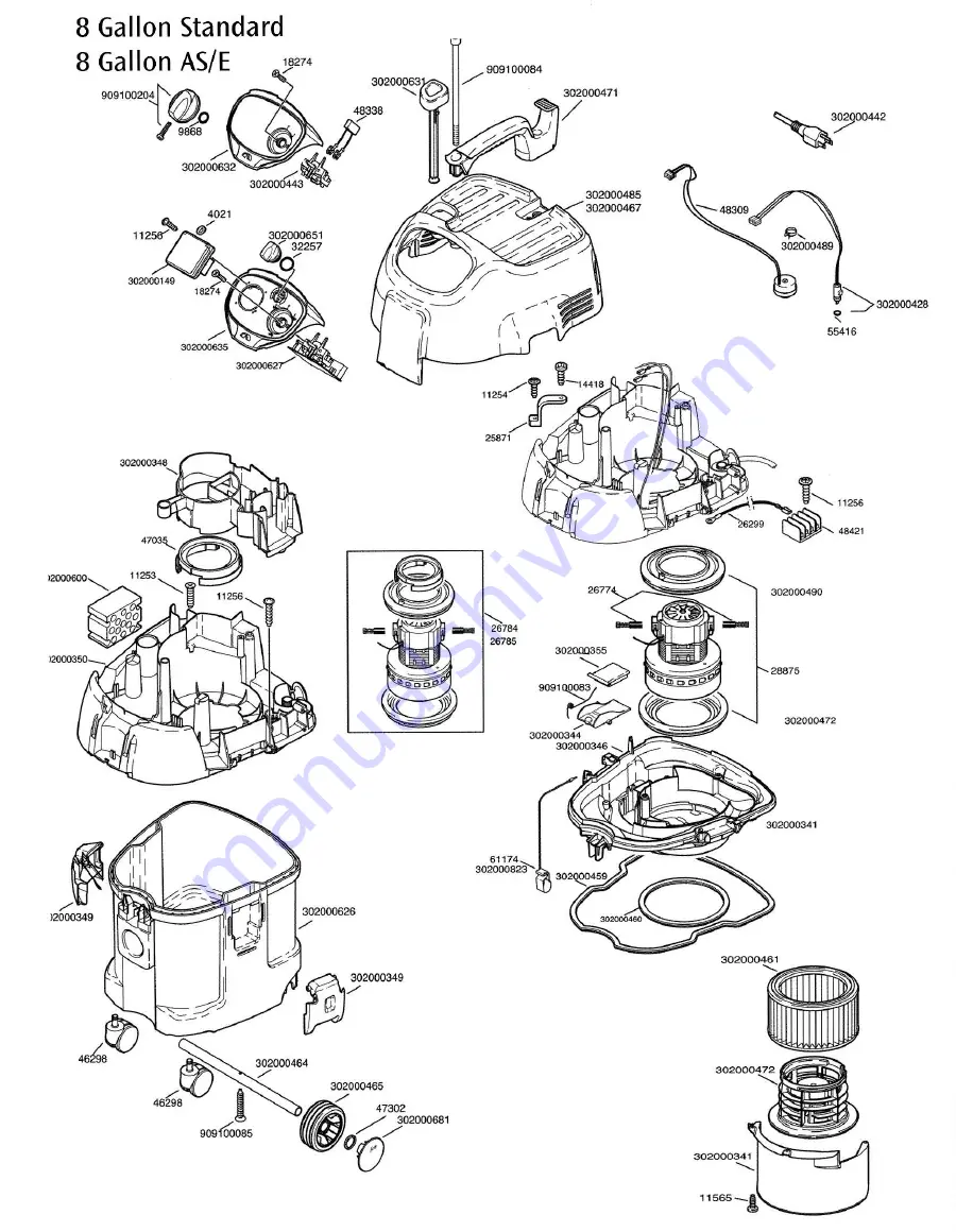 Abatement Technologies HEPA-AIRE V8000WD MK-2 Operating Manual Download Page 28