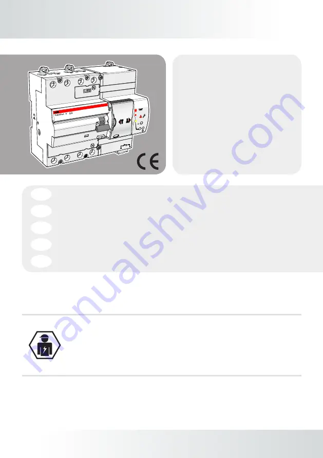 ABB 2CSF302131R1250 Manual Download Page 1