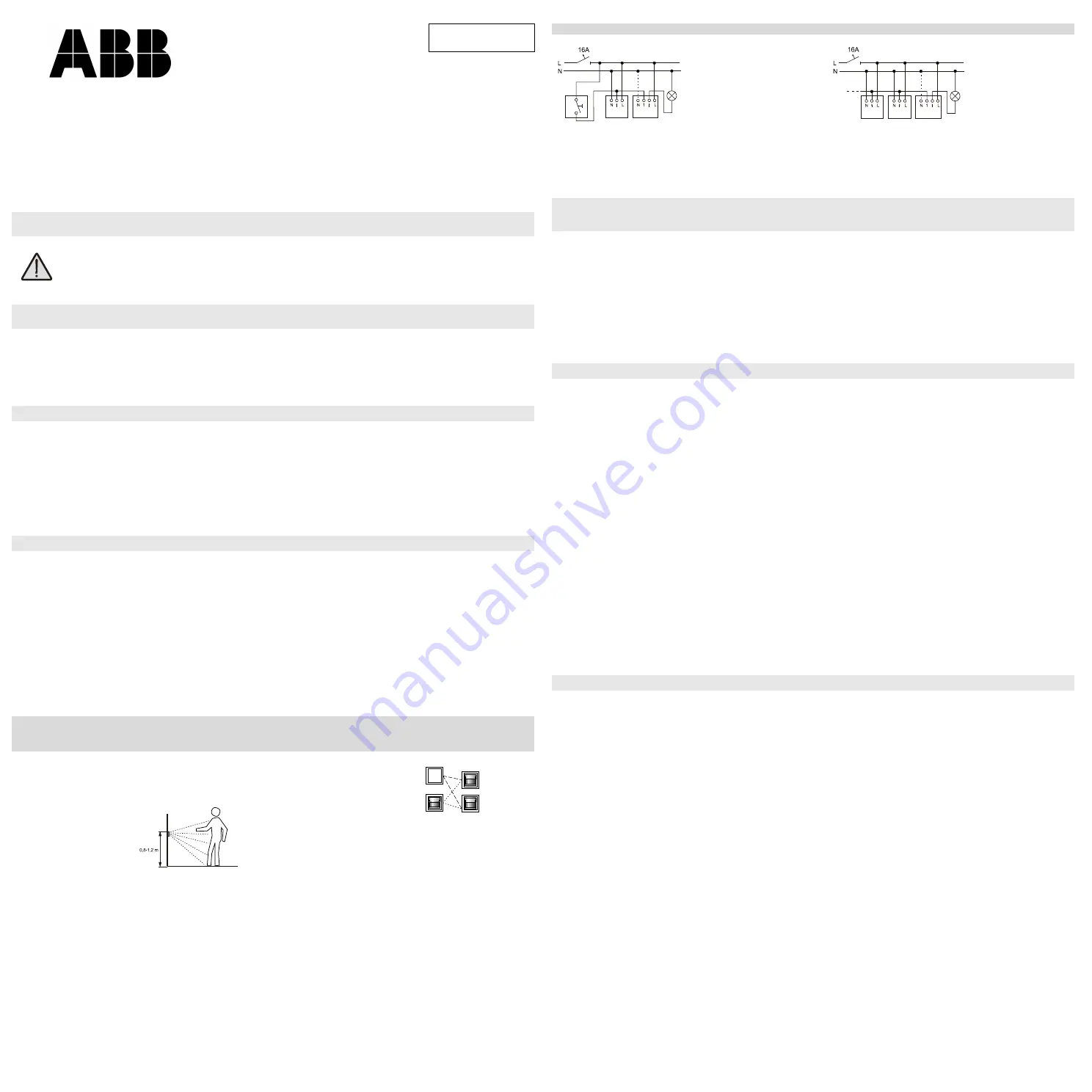 ABB 6805U-508 Скачать руководство пользователя страница 1