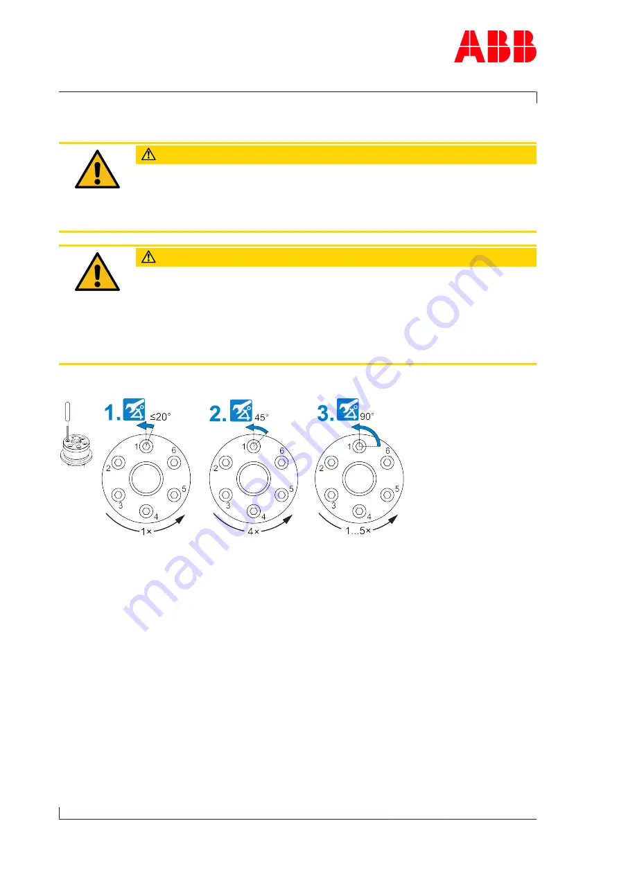 ABB A130-M65 Operation Manual Download Page 36