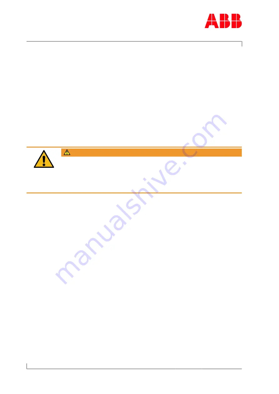 ABB A130-M65 Operation Manual Download Page 124