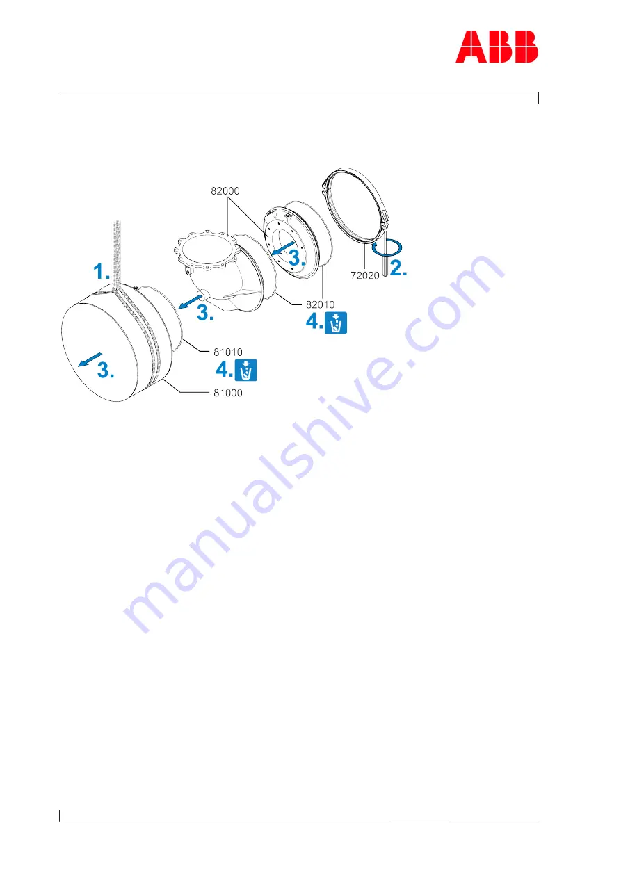 ABB A140-H65 Operation Manual Download Page 84