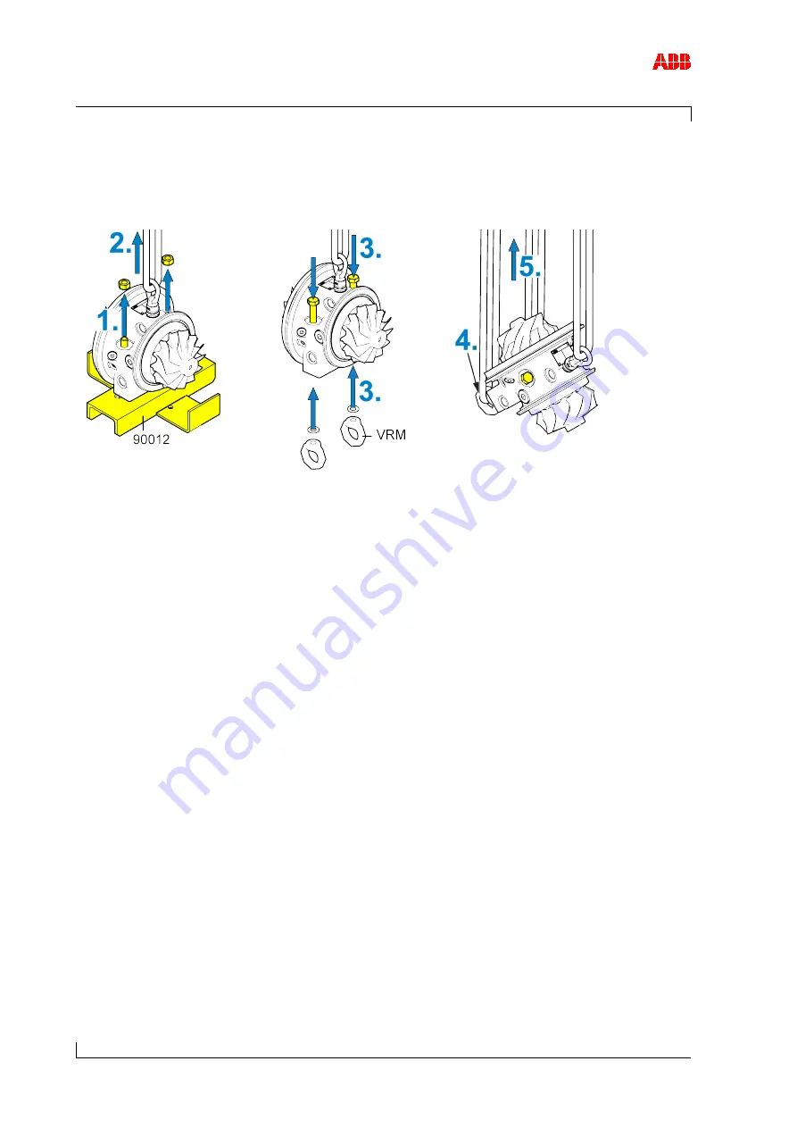 ABB A145-M65 Operation Manual Download Page 126