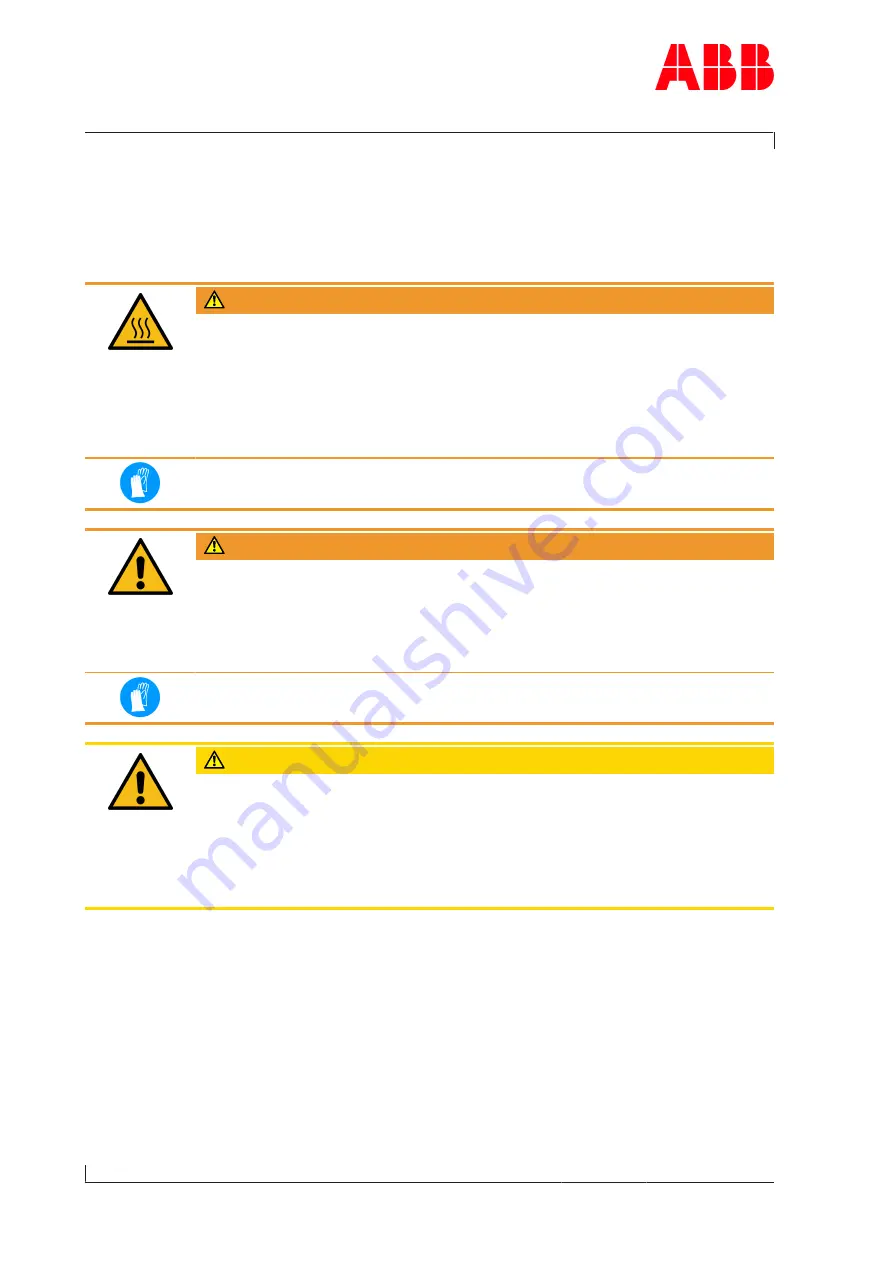 ABB A150-M66 Operation Manual Download Page 96