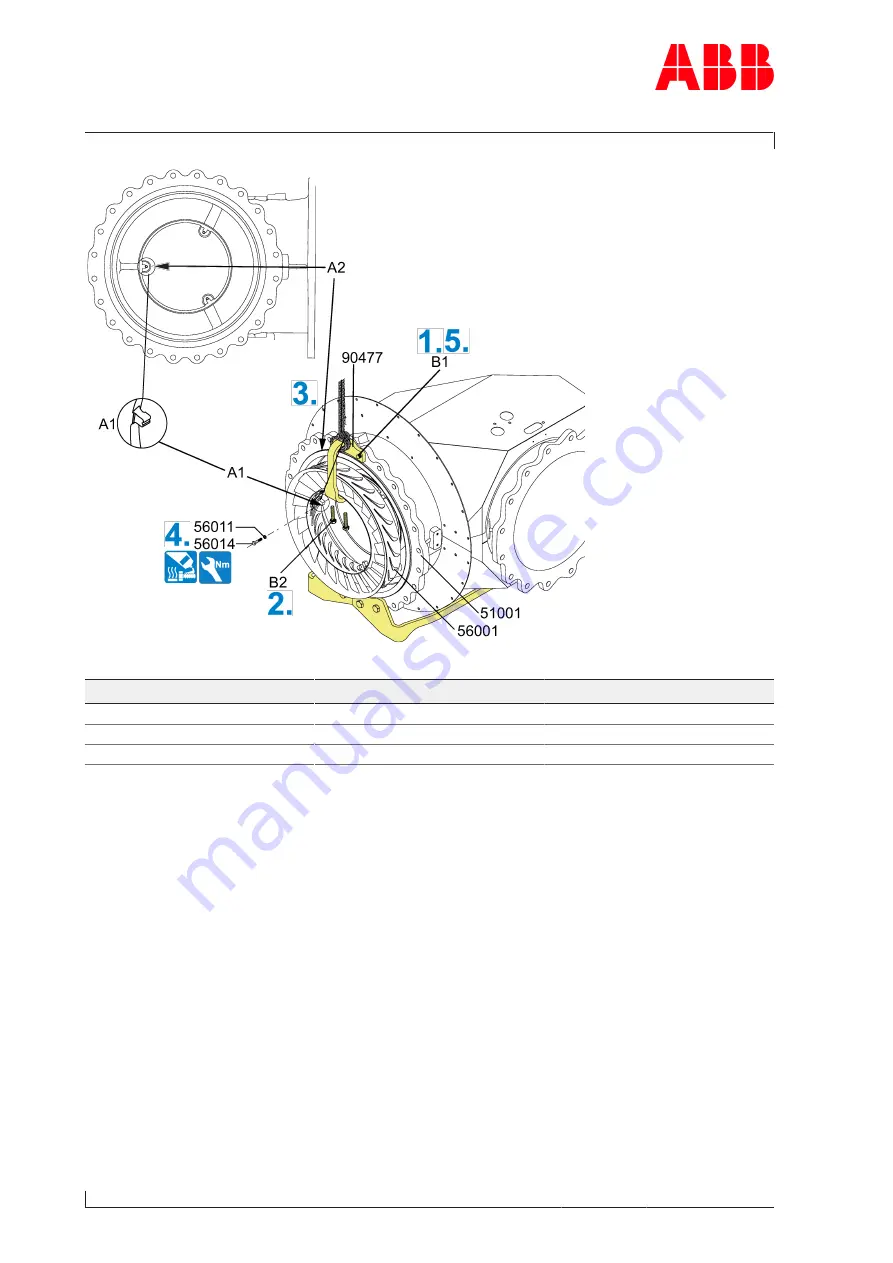 ABB A165-L Operation Manual Download Page 96