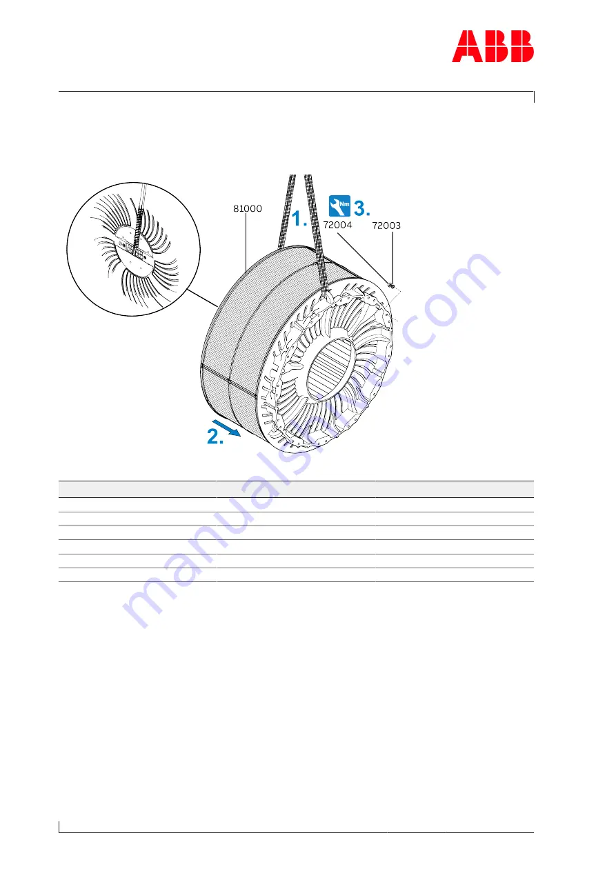 ABB A165-L Operation Manual Download Page 104