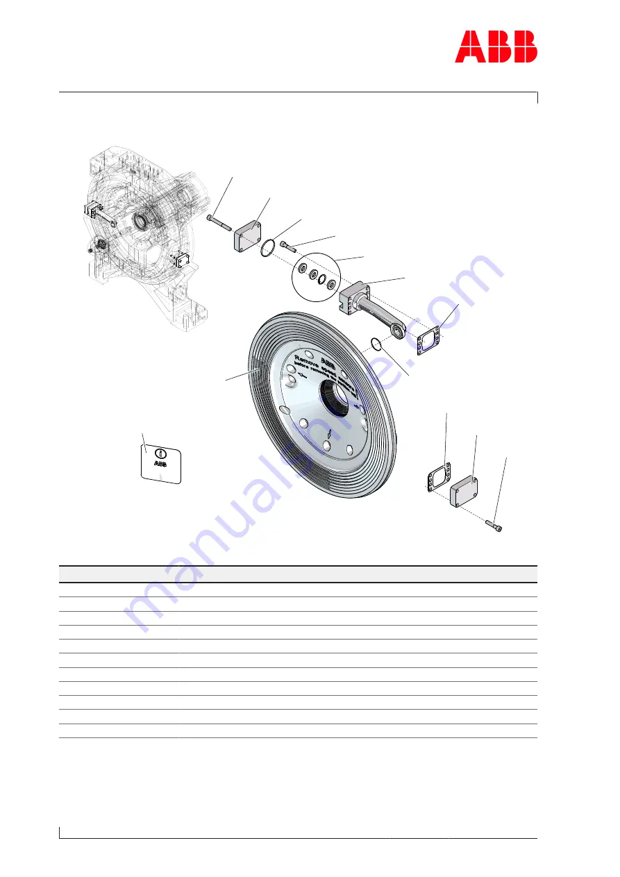 ABB A165-L Operation Manual Download Page 134