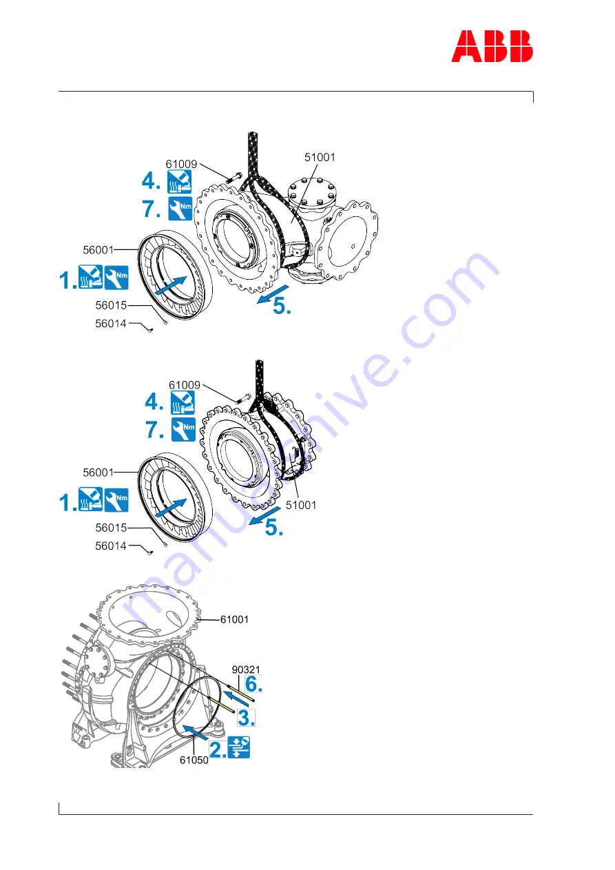 ABB A170-M Series Operation Manual Download Page 114