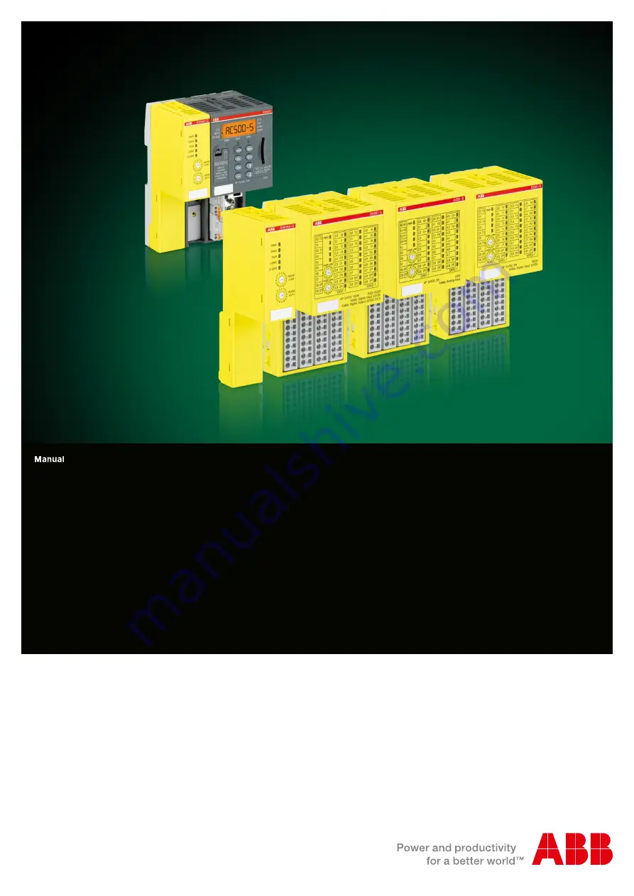 ABB AC500-S Скачать руководство пользователя страница 1