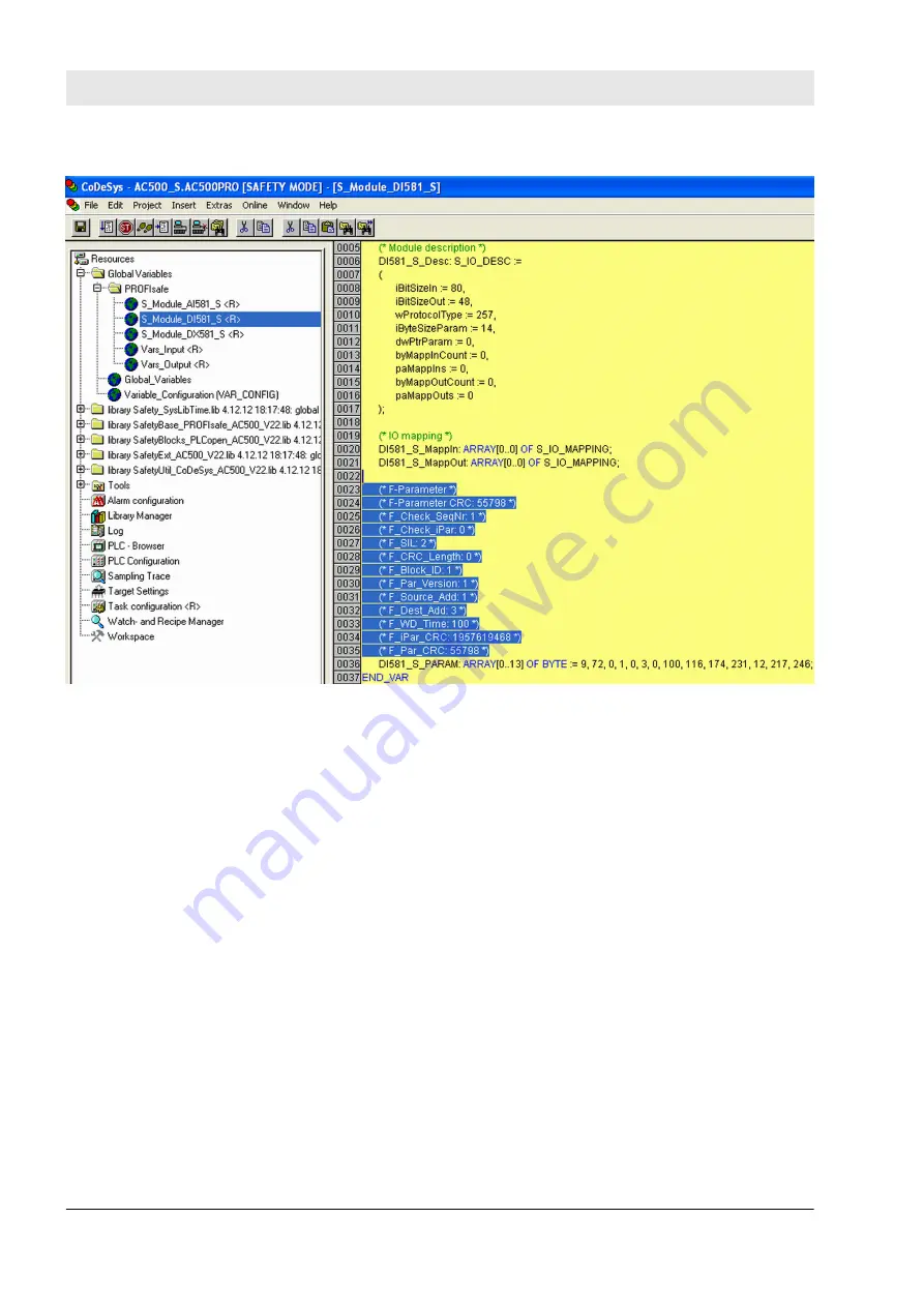 ABB AC500-S Safety User Manual Download Page 196