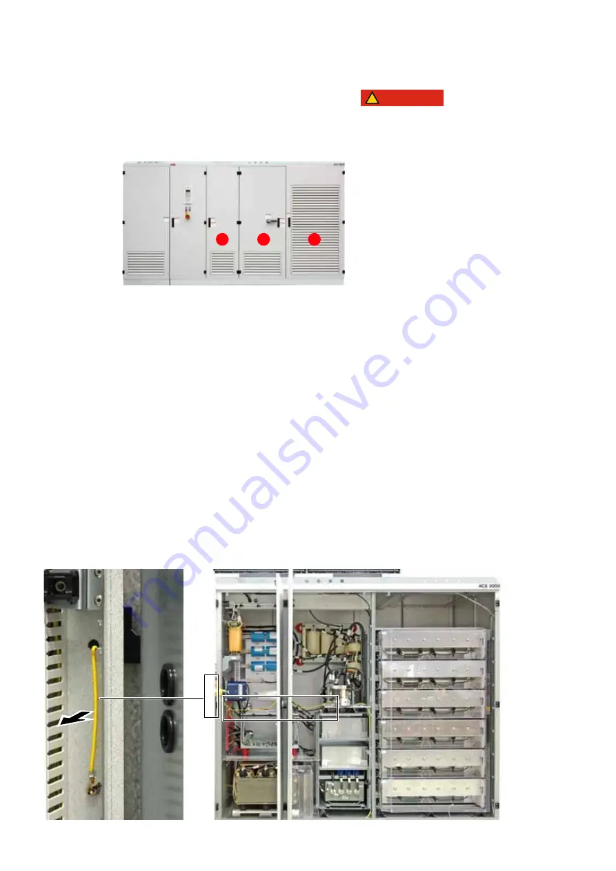 ABB ACS2000 AFE 2MVA Скачать руководство пользователя страница 171