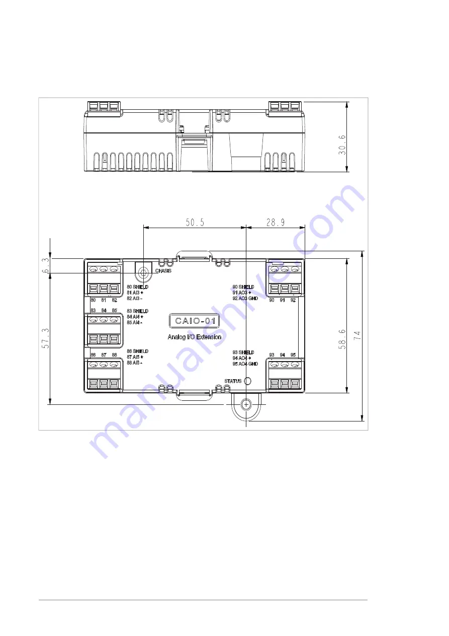 ABB ACS580-04 Hardware Manual Download Page 254