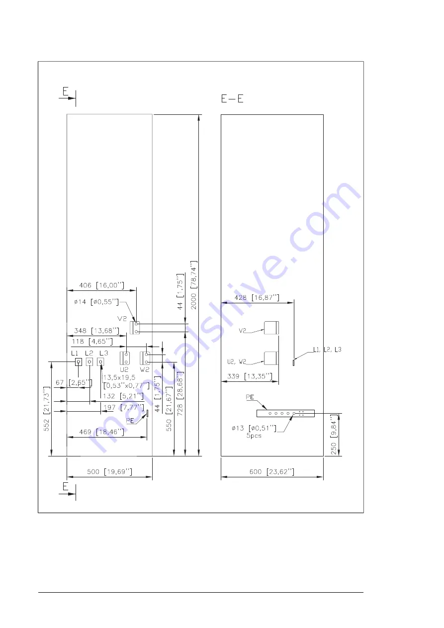 ABB ACS580-07 Hardware Manual Download Page 198