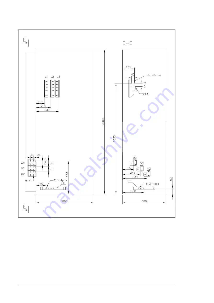 ABB ACS580-07 Hardware Manual Download Page 204