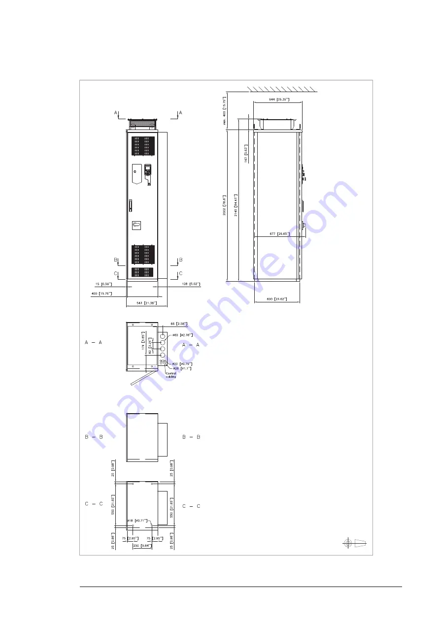 ABB ACS580-07 Hardware Manual Download Page 229