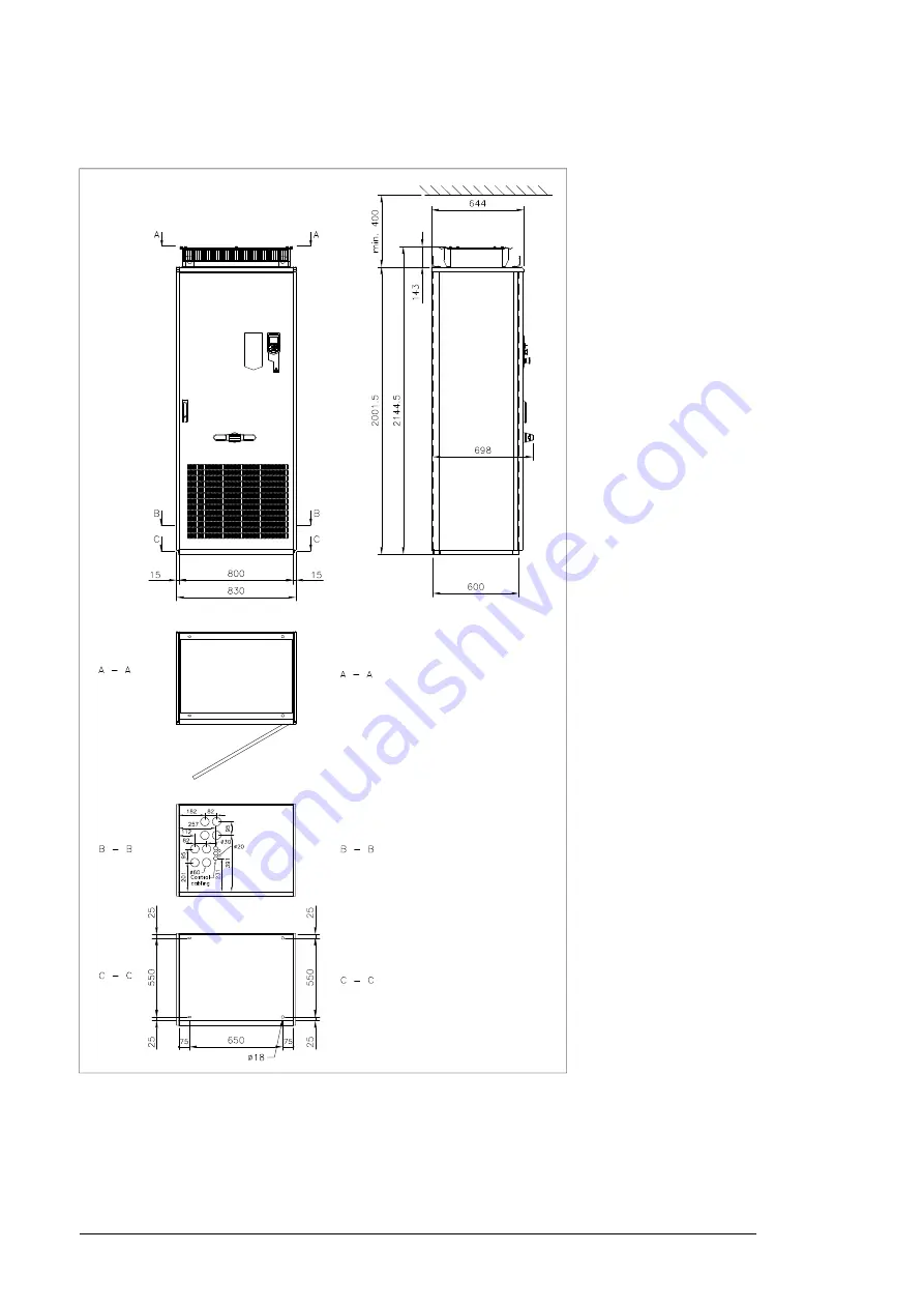 ABB ACS580-07 Hardware Manual Download Page 236