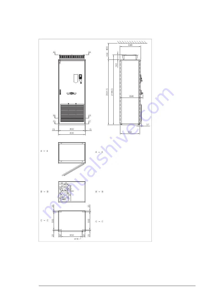 ABB ACS580-07 Hardware Manual Download Page 237