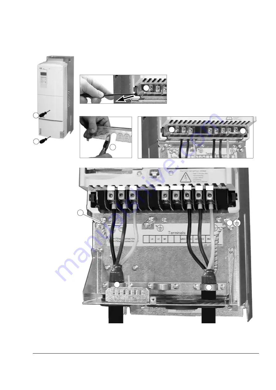 ABB ACS800-11 Hardware Manual Download Page 59