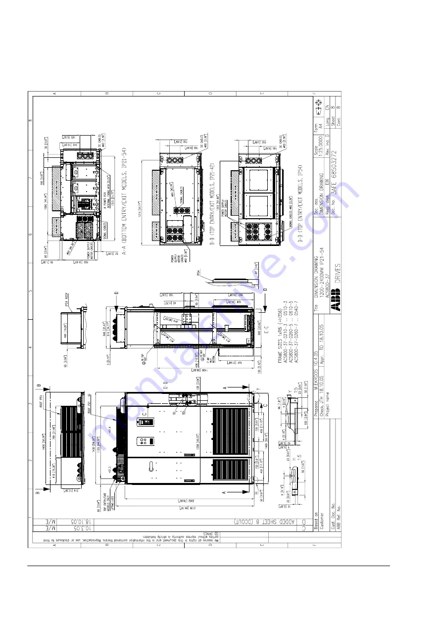 ABB ACS800-37-0060-3 Скачать руководство пользователя страница 164