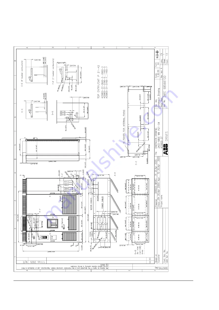 ABB ACS800-37-0060-3 Скачать руководство пользователя страница 170