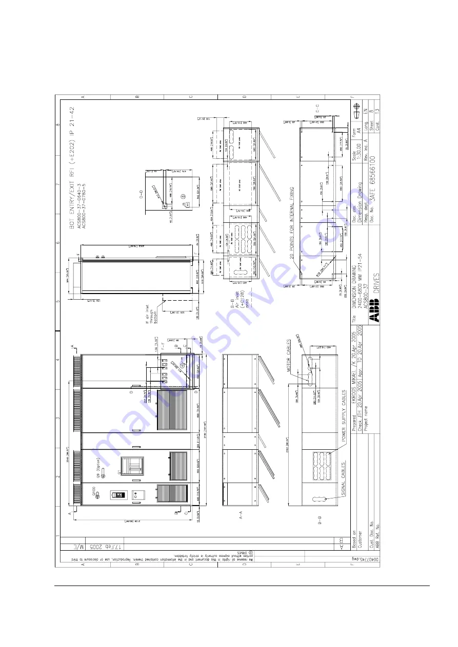 ABB ACS800-37-0060-3 Hardware Manual Download Page 177