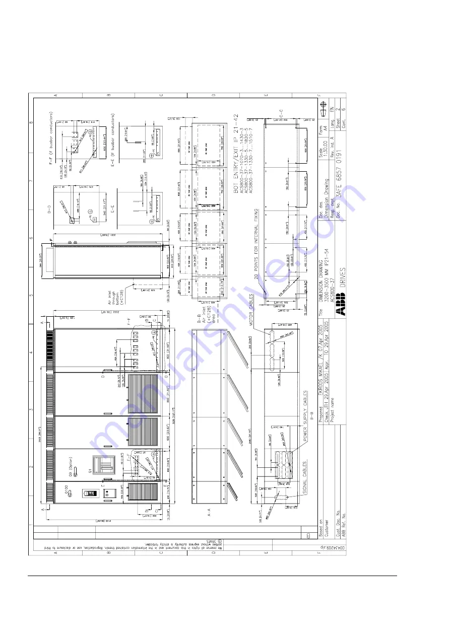 ABB ACS800-37-0060-3 Скачать руководство пользователя страница 184