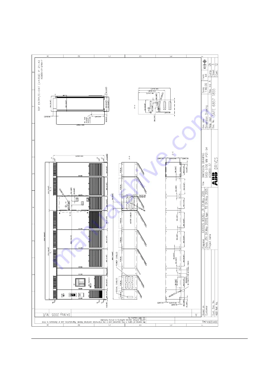 ABB ACS800-37-0060-3 Скачать руководство пользователя страница 197