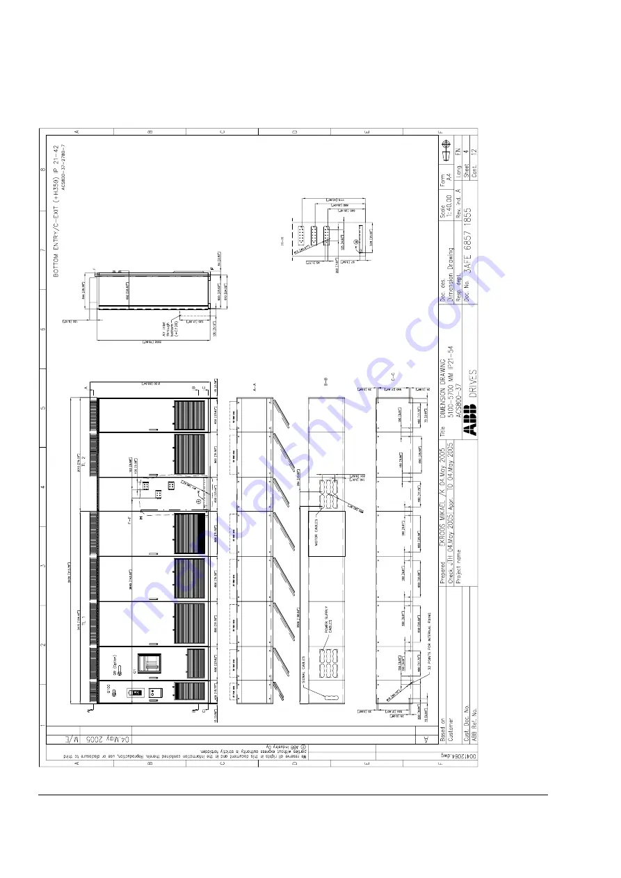 ABB ACS800-37-0060-3 Скачать руководство пользователя страница 198